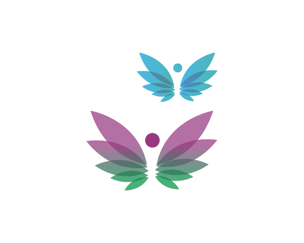 Logo papillons